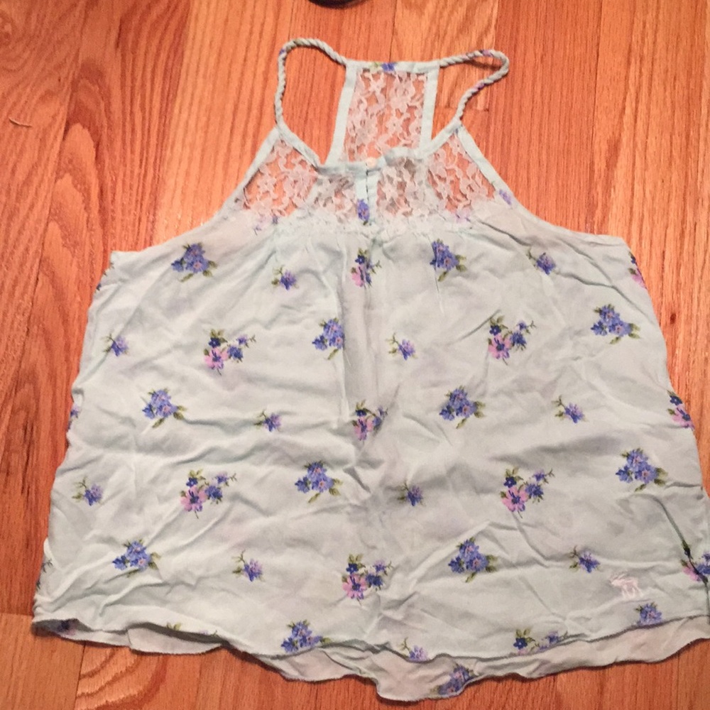 Abercrombie floral tank top